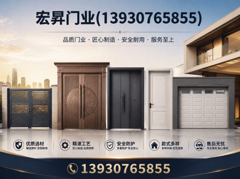 泊头市高端定制大门展示图